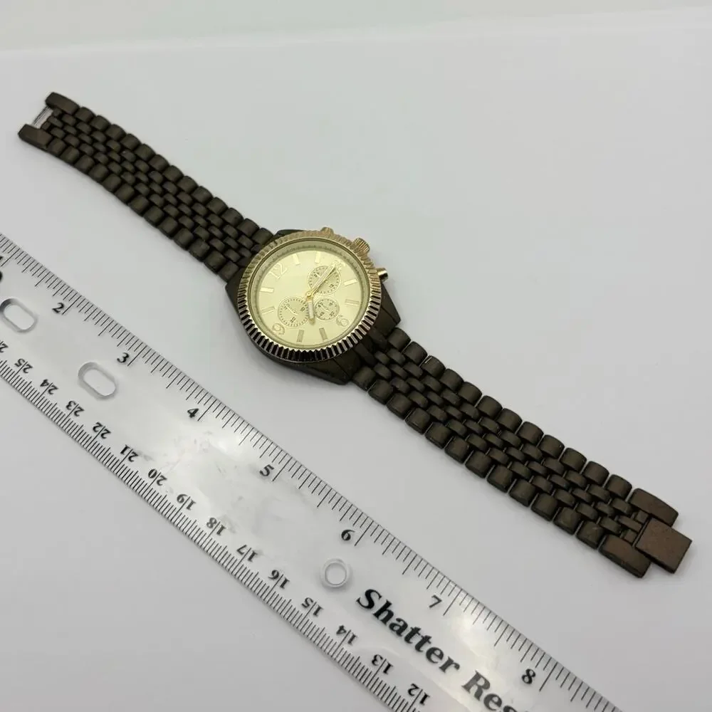 Gold & Brown Retro Men’s Watch